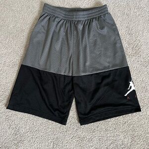 Jordan Men's Athletic Shorts in Gray and Black
